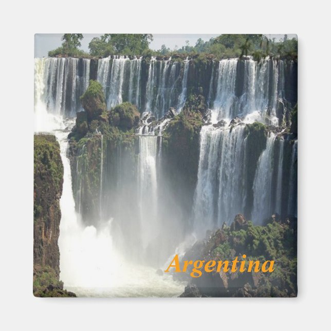 Iguaz Waterfall Argentinienmagnet Magnet (Vorne)
