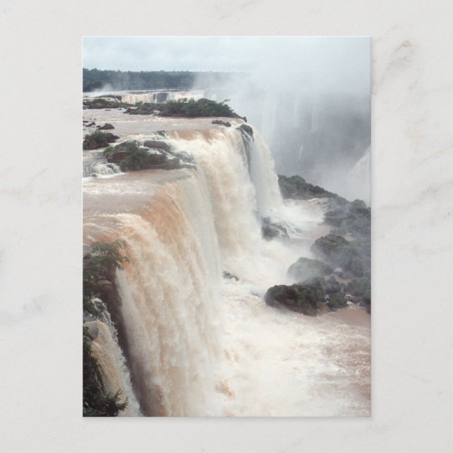 iguazu Fall Brazill Postkarte (Vorderseite)