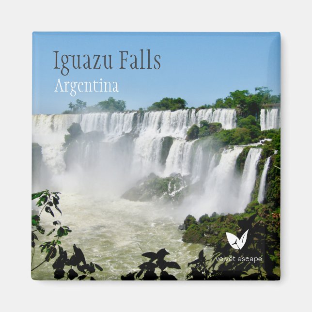 Iguazu Falls Argentina - aimant de Velvet Escape (Devant)
