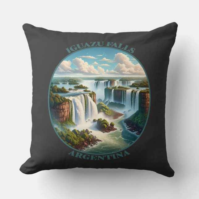 Iguazu Falls Argentina Kissen (Vorderseite)