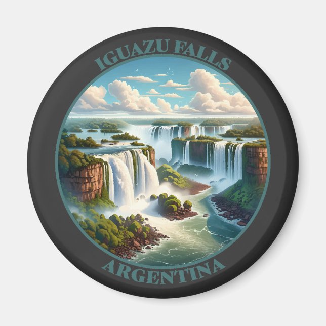 Iguazu Falls Argentina Magnet (Vorne)