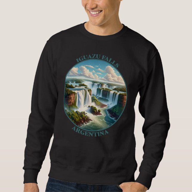 Iguazu Falls Argentina Sweatshirt (Vorderseite)