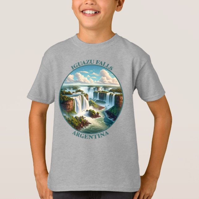 Iguazu Falls Argentina T-Shirt (Vorderseite)