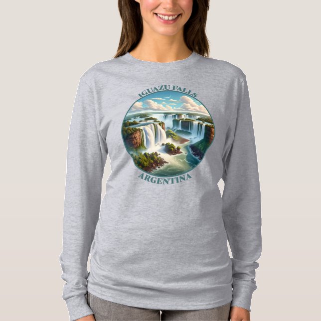 Iguazu Falls Argentina T-Shirt (Vorderseite)