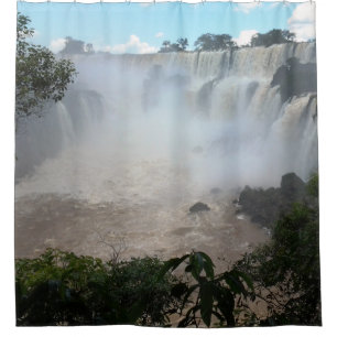 Iguazu Falls N. Argentina Foto Design Klasse Duschvorhang