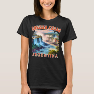 Iguazu Falls Reiseroute Argentinien Iguazu Natio T-Shirt