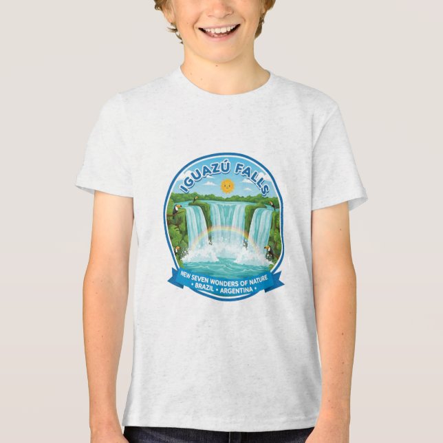 IGUAZU FALLS Tri-Blend SHIRT (Vorderseite)