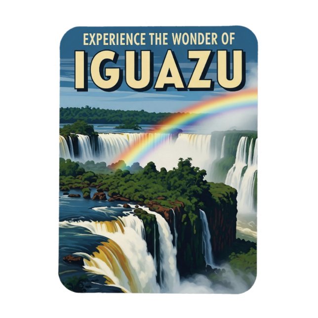 Iguazu National Park Argentina Magnet (Vertikal)