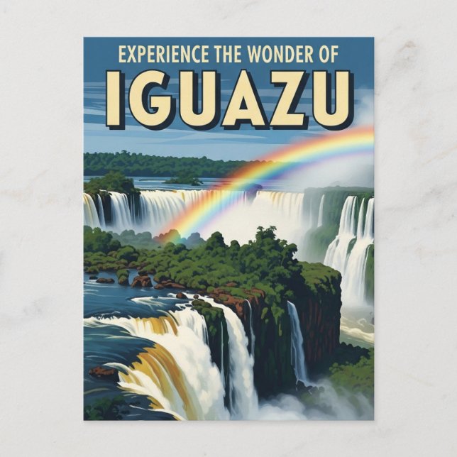 Iguazu National Park Argentina Postkarte (Vorderseite)