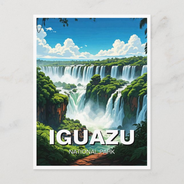 Iguazu Nationalpark Argentinien Postkarte (Vorderseite)