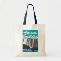 Iguazu Nationalpark Argentinien Vintage Kunst, Dic