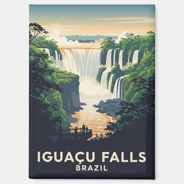 Iguazu Nationalpark Brasilien Magnet (Vorderseite)