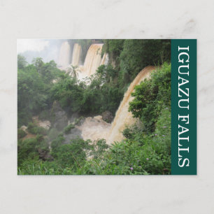 Iguazu-Stürmwald Postkarte