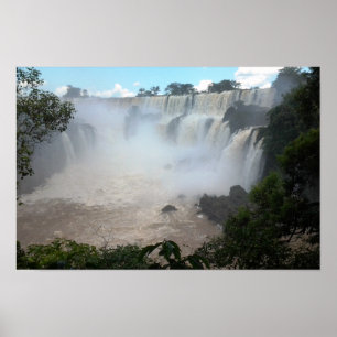 Iguazu Wasserfall Argentinien/Brasilien Foto der T Poster