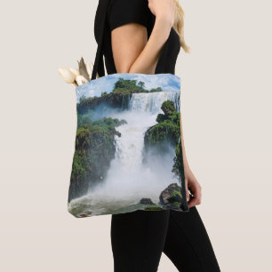 Iguazu-Wasserfälle umgeben von Dschungel Tasche