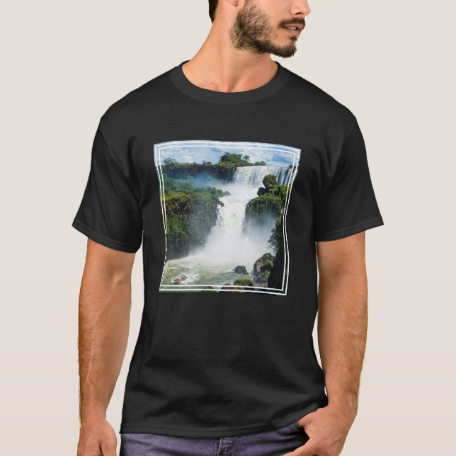 Iguazu-Wasserfälle von Dschungel T-Shirt (Vorderseite)