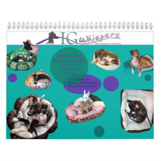 IGWhispers italienischer Windhund-Kalender 2013 2 Kalender