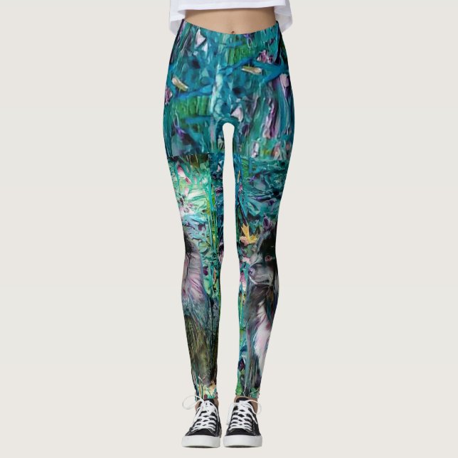 IHANA finnische Lapphund Lappy Leggings (Vorderseite)