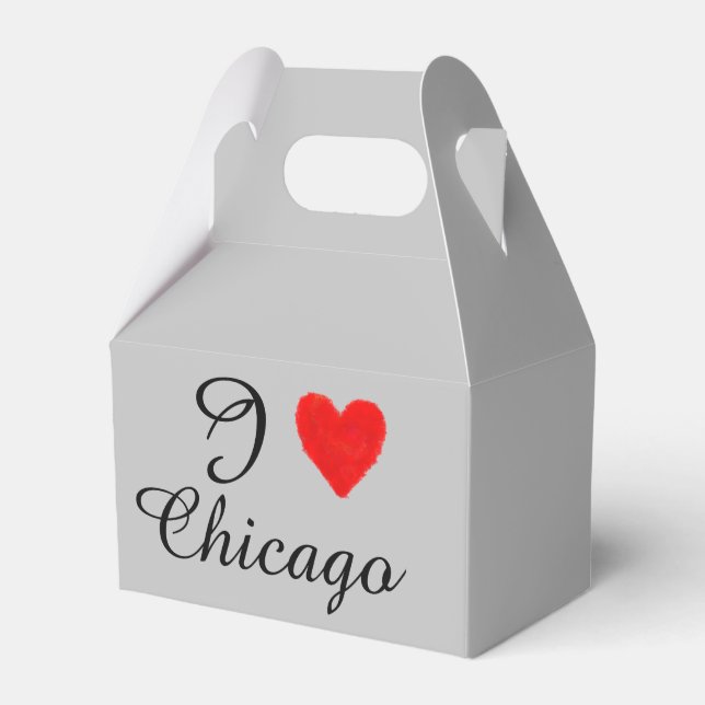 IHEART Chicago Geschenkschachtel (Vorderseite)