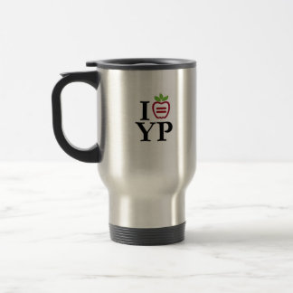 iHeart YP-Logo-Reise-Tasse Reisebecher