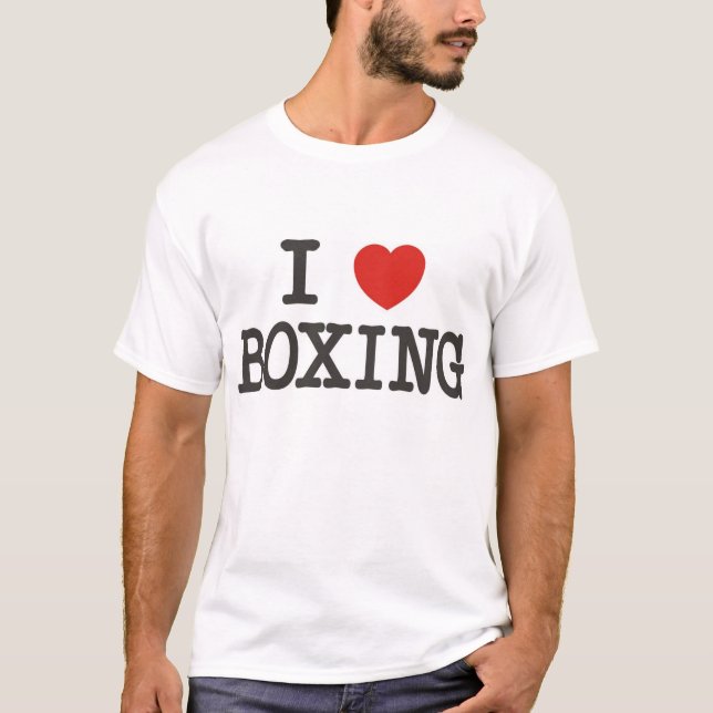 IheartBoxing T-Shirt (Vorderseite)