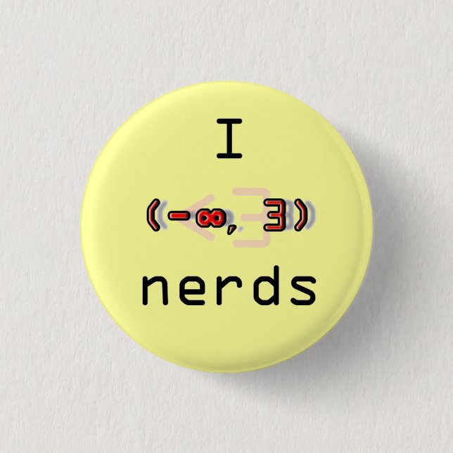 iheartnerds button (Vorderseite)