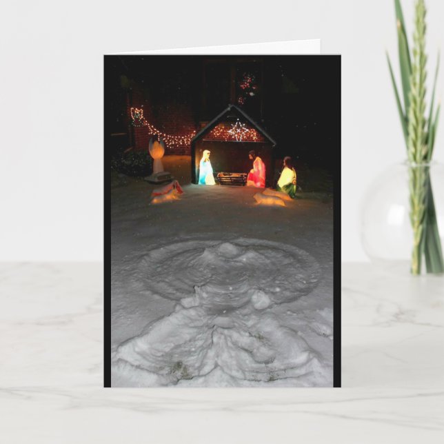 Ihnen ein gesegnetes Weihnachten wünschen (Vorderseite)