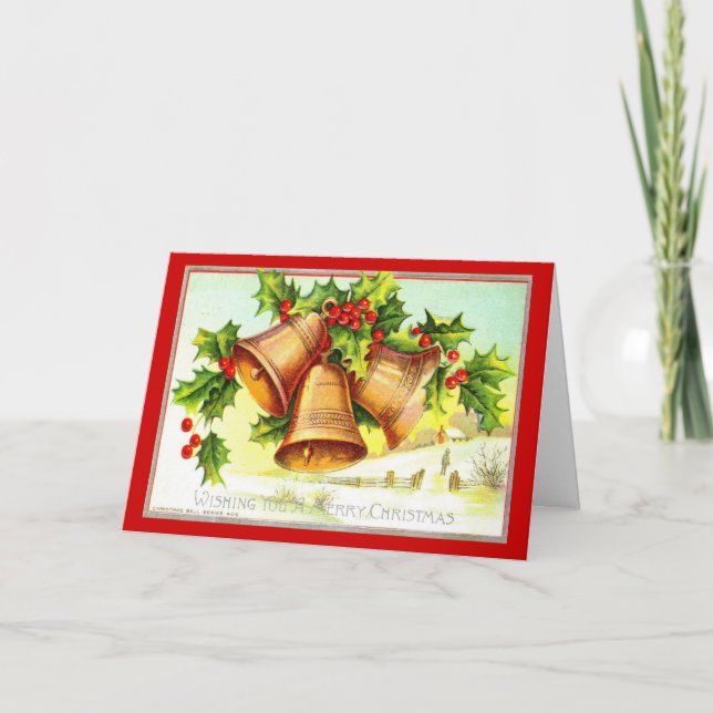 Ihnen frohen Weihnachten 1911 wünschen Vintag (Vorderseite)