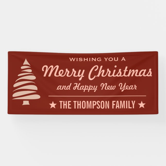 Ihnen frohen Weihnachten | wünschen Banner (Horizontal)