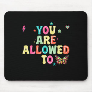 Ihnen ist der Aufkleber für psychische Gesundheit  Mousepad