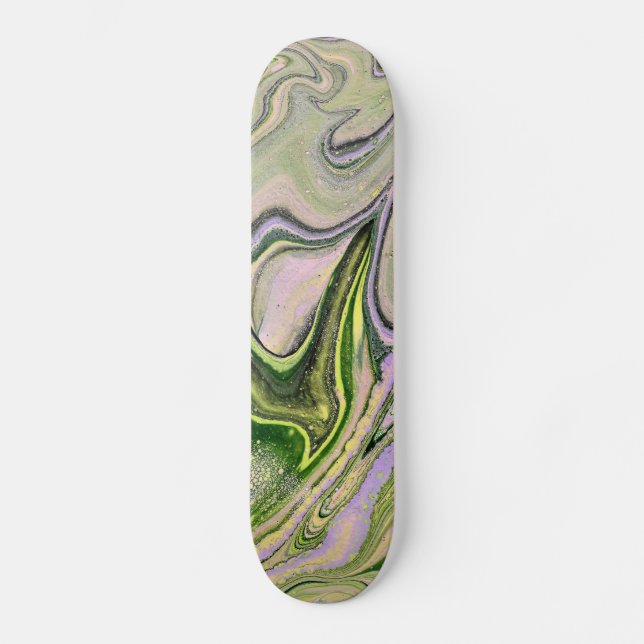 Ihr 1 kostenloser Green Skateboard Deck (Vorderseite)