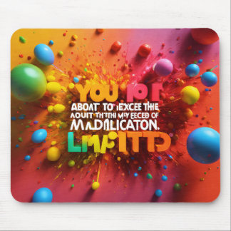 Ihr Abenteuer anregen, Mousepad