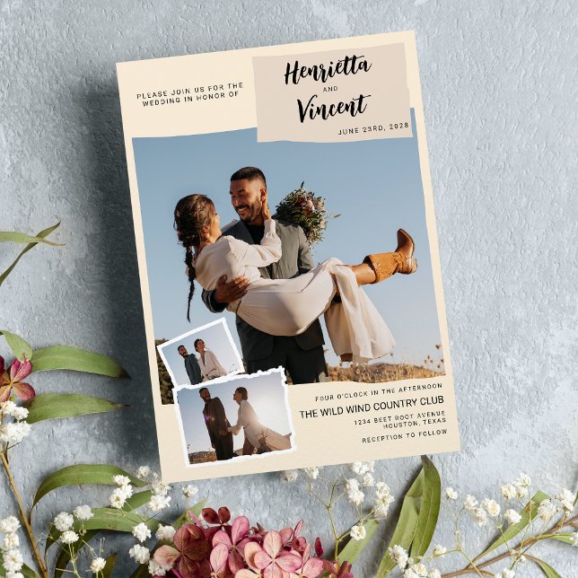 Ihr Augenblick, Ihr Design - Personalisierte Hochz Einladung (Your Moment, Your Design - Personalized Wedding)