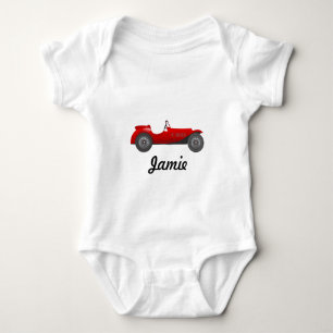 Ihr Babys Name Classic Car Baby Boy Strampler