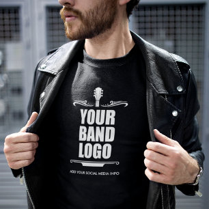 Ihr Band-Logo - Wählen Sie Ihre Farbe T-Shirt