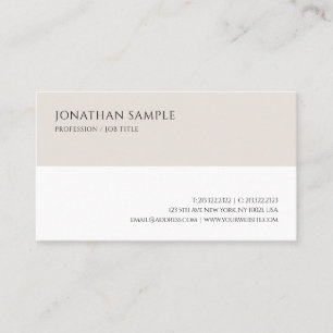 Ihr benutzerdefinierter Text Minimalistisch Berufl Visitenkarte