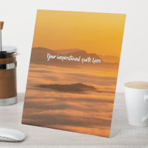 Ihr benutzerdefinierter Text überwindet nebelige L