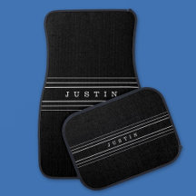 Ihr benutzerdefinierter Text und moderne Streifen 