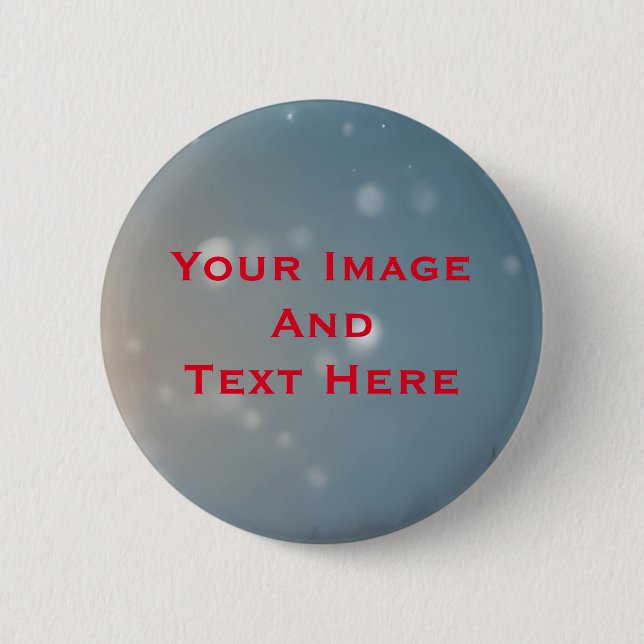 Ihr benutzerdefiniertes Bild und Text Personalisie Button (Vorderseite)