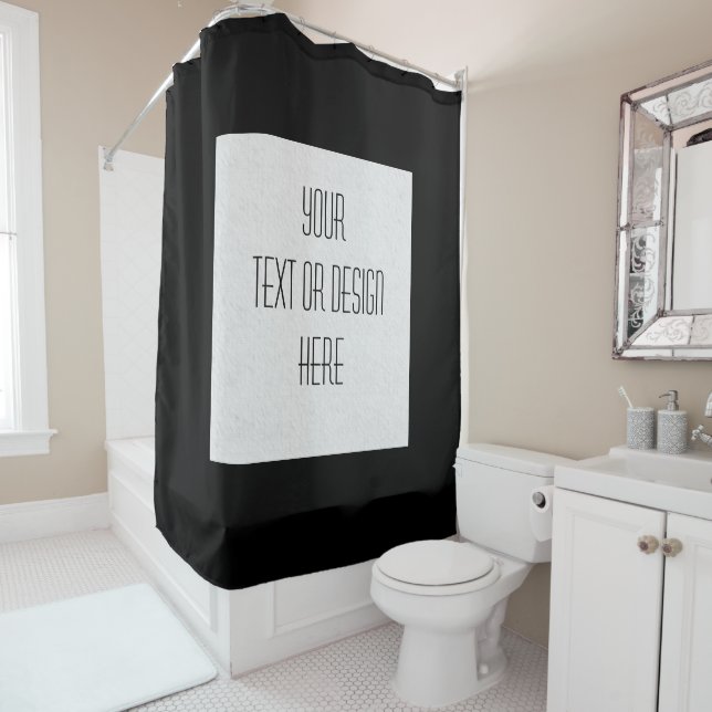 Ihr benutzerdefiniertes Design - Duschvorhang (Beispiel)