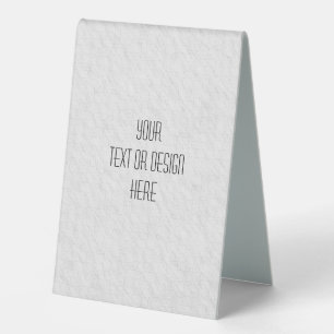 Ihr benutzerdefiniertes Design - Tischaufsteller