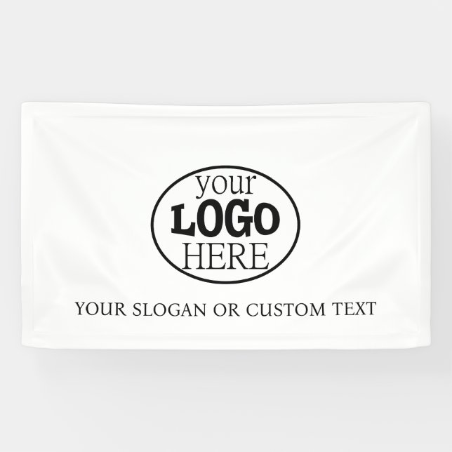 Ihr benutzerdefiniertes Logo und Text Banner (Horizontal)