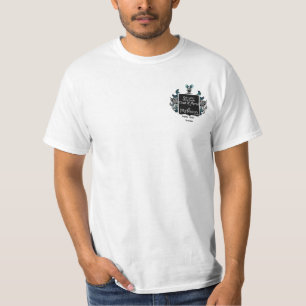 Ihr besitzen Sie sehr Wappen und Werte auf einem T T-Shirt