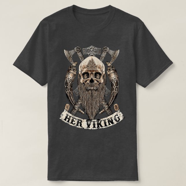 Ihr Besuch seiner Shieldmaiden seine und ihre Gesc T-Shirt (Design vorne)