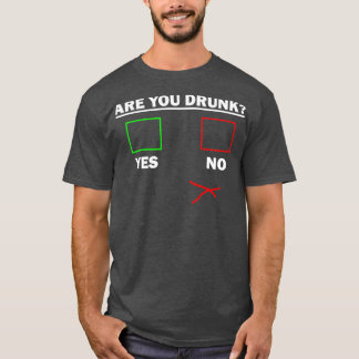 Ihr Betrunkener Biertrinker Bar Party Spaß T-Shirt
