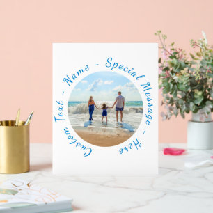 Ihr bevorzugtes Foto und Personalisierter benutzer Acrylschild
