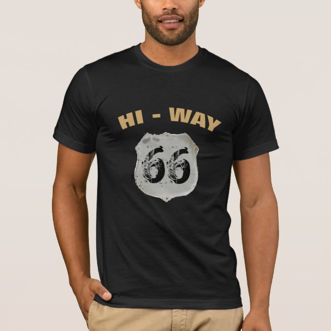 Ihr bevorzugtes Highway Number-T-Shirt, Personalis T-Shirt (Vorderseite)