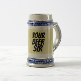 IHR BIER SIR STEINS BIERGLAS
