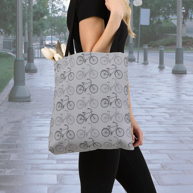 Ihr Bike-Muster Tote-Tasche Tasche (Von Creator hochgeladen)