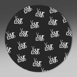 Ihr Bild, Firmenlogo oder ein anderes Design Runder Aufkleber